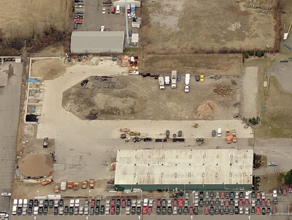 Memorial Speedway - Aerial Photo